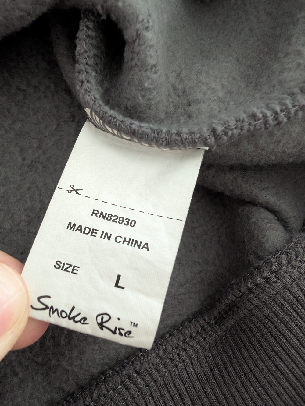 Smoke Rise Run & Explore Grandeur Clubhouse Hoodie Size L - Picture 8 of 11